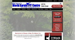 Desktop Screenshot of karatefit.com